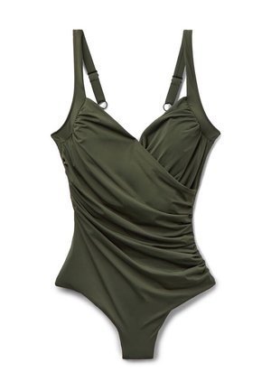 Calzedonia, ELEGANT DRAPING SHAPING - Maillot de bain - green