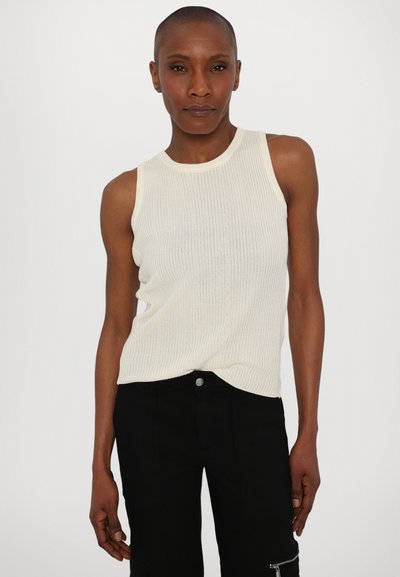 Soulland ELEEN TANK - Débardeur - off white