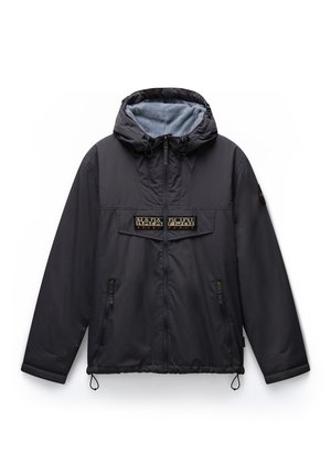 Napapijri RAINFOREST OPEN - Chaqueta de entretiempo - dark grey solid
