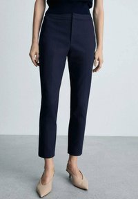Mango - Chinos - royal blue Thumbnail Image 1