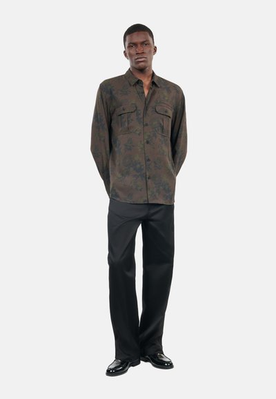 The Kooples É FLEURI - Camicia - dark brown