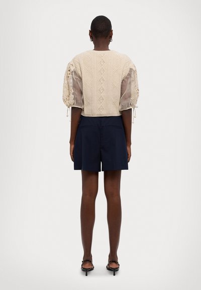 Sea BENTE COMBO SWEATER - Svetr - cream