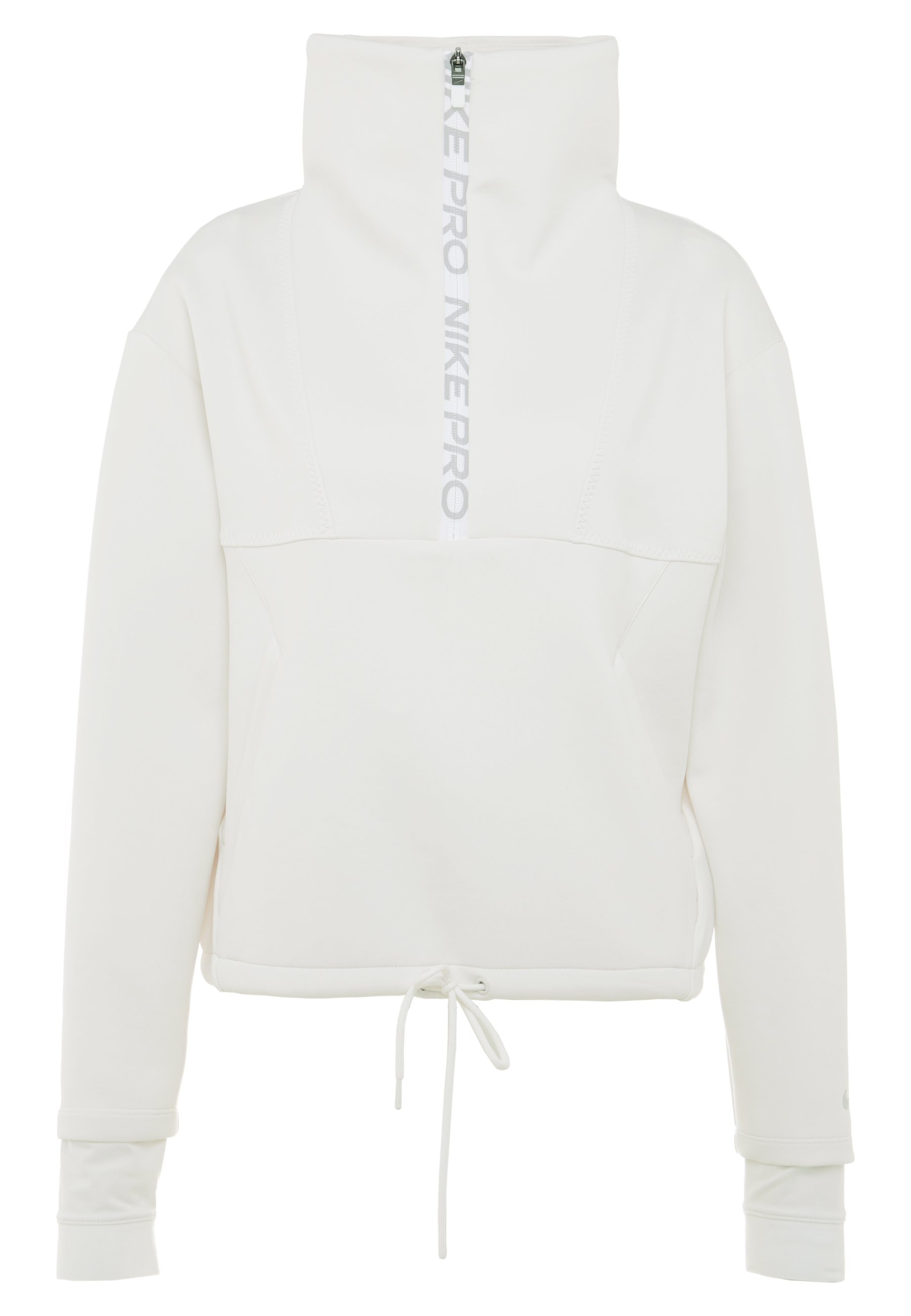 nike pro cropped mock neck