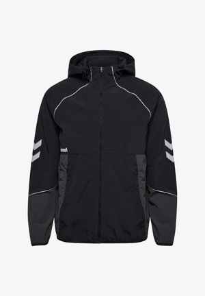 Hummel, HUMMEL HMLBLAZE26 ATHLEISURE TRACK JACKET UNISEX - Træningsjakke - black