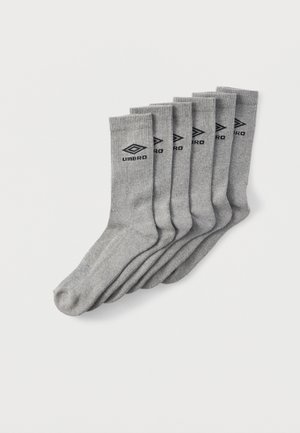 DIAMOND LOGO UNISEX 6 PACK - Κάλτσες - grey