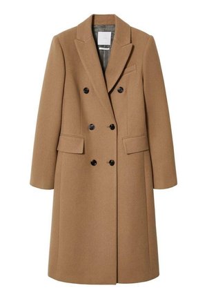 Mango Classic coat - brown