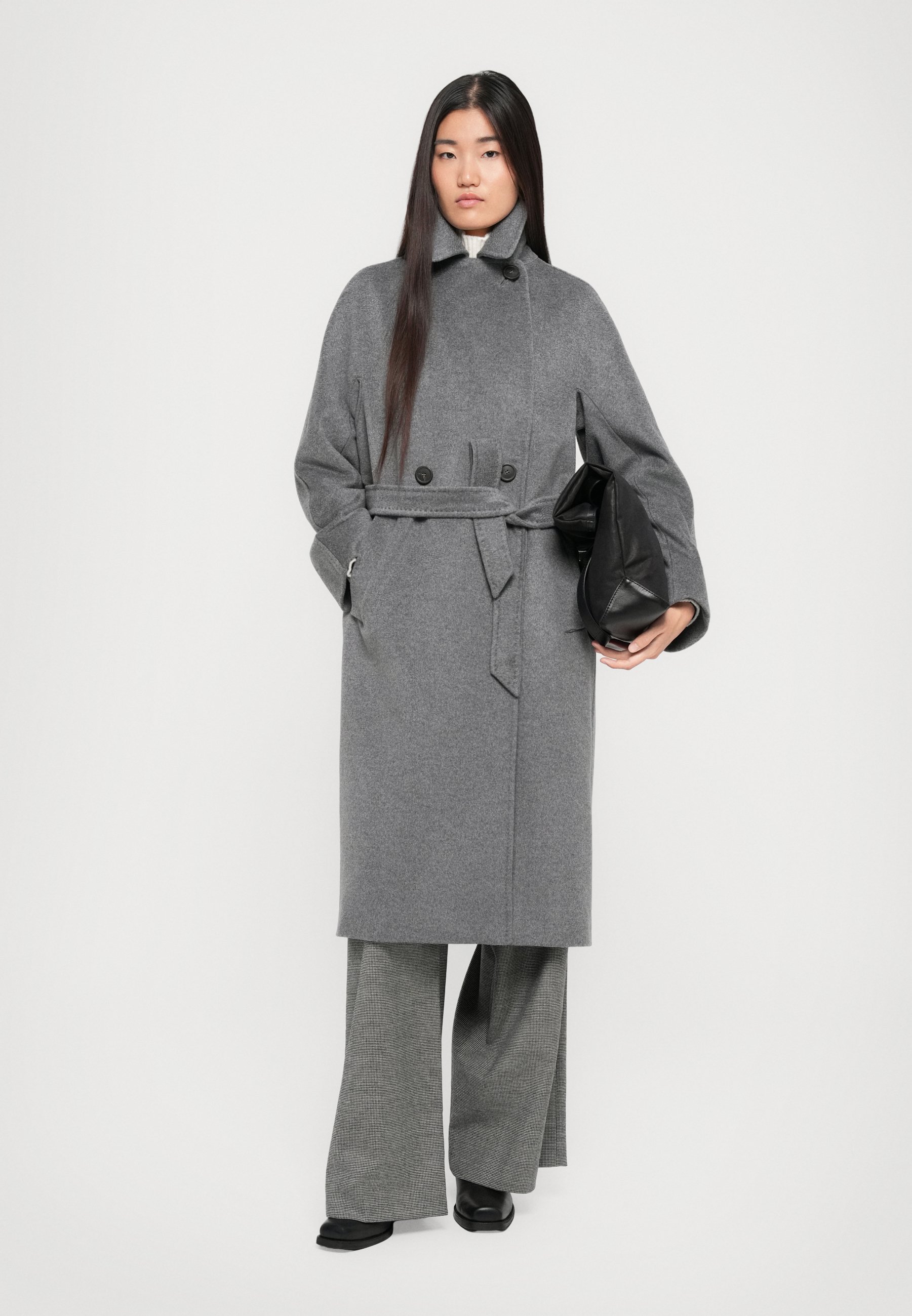 Weekend Max Mara RESINA - Classic coat - grigio scuro/grey