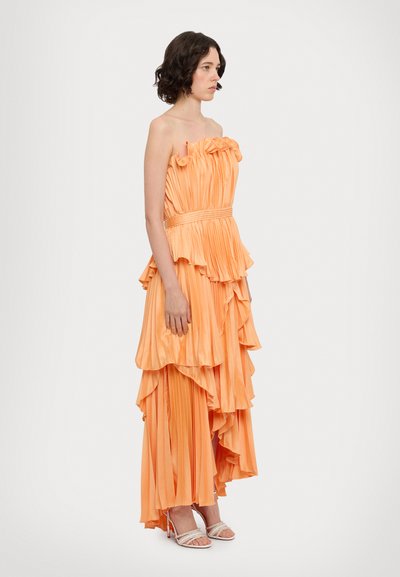AMUR JANEY TIERED SHELL DRESS - Ballkleid - sweet peach
