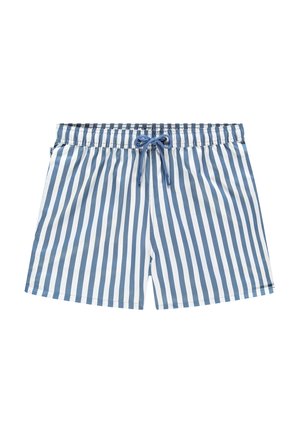 STRIPED - Badeshorts - blue