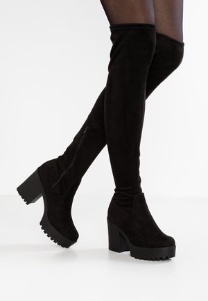 Bottes à talons hauts - black