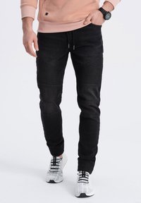 Ombre JOGGER - Jeans slim fit - black