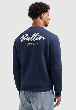 REGULAR FIT CREWNECK - Sweater - navy