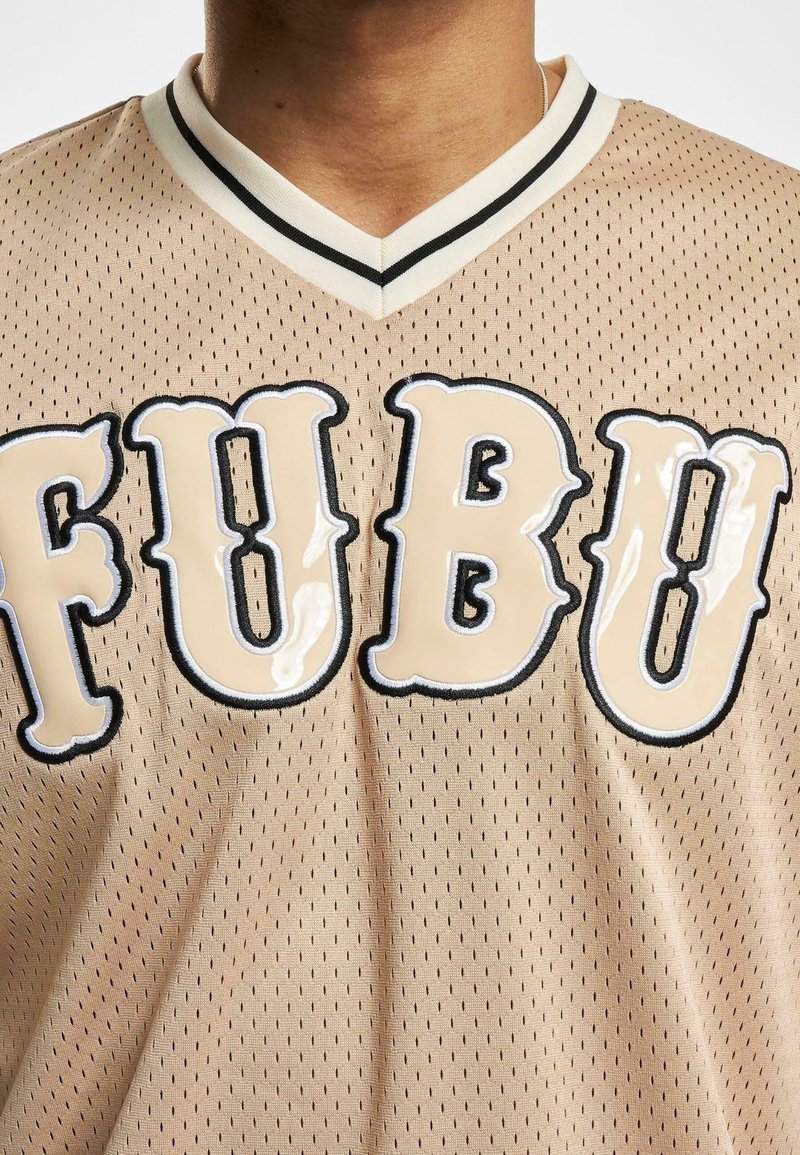 T-shirt Fubu Vintage Homme - Taille L Bleu - Occasion Très Bon état - Style Rétro Hip-hop Années 90