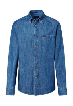 Façonnable, FAÇONNABLE FORMAL SHIRT CL BD INDIGO TWILL - Camicia - naval blue