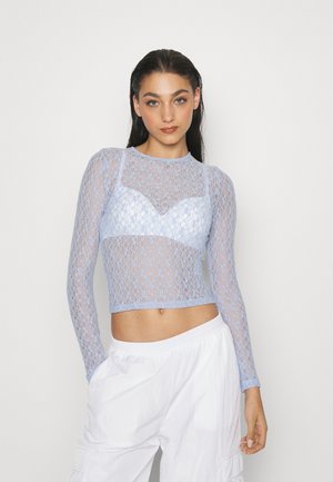 Cotton On ZOEY LONG SLEEVE - Long sleeved top - soft blue