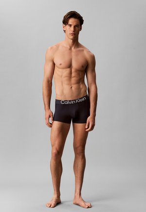 Calvin Klein Underwear, TRUNK 3 PACK - ULTRA SOFT NATURALS - Slip de bain - black grey heather dark