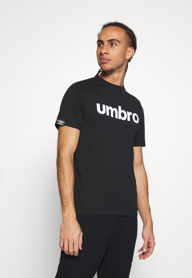 LINEAR LOGO GRAPHIC TEE - Camiseta estampada - black
