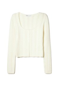 Strickjacke - beige