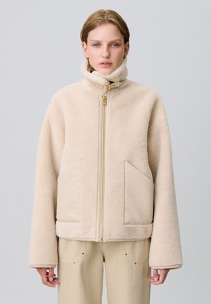 Giacca in pile - beige
