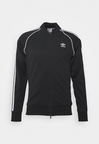 Sweatjakke - black/white