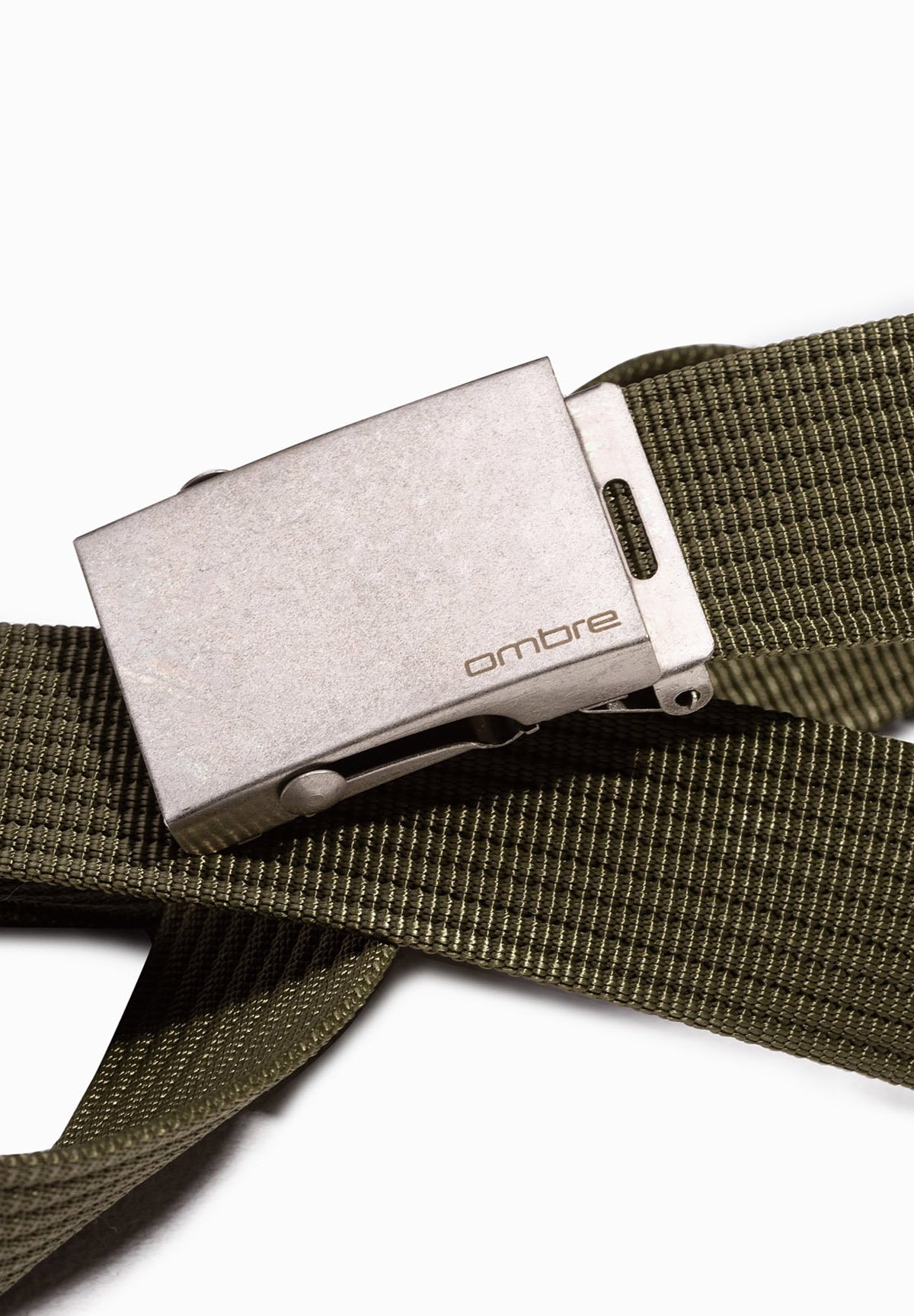 Ombre WEBBING - Belt - khaki - Zalando