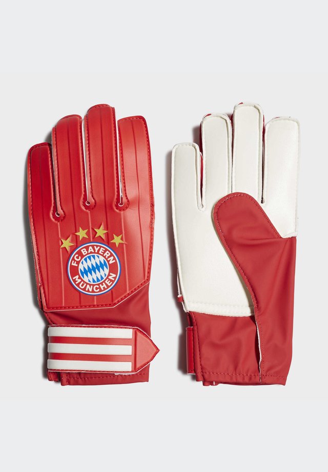 FC BAYERN GOALKEEPER TRAINING GOALKEEPER GLOVES - Maalivahdin hanskat - red