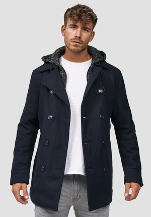 INDICODE JEANS Kurzmantel - dark blue