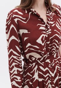 Caroll RLIL - Abito a camicia - bordeaux