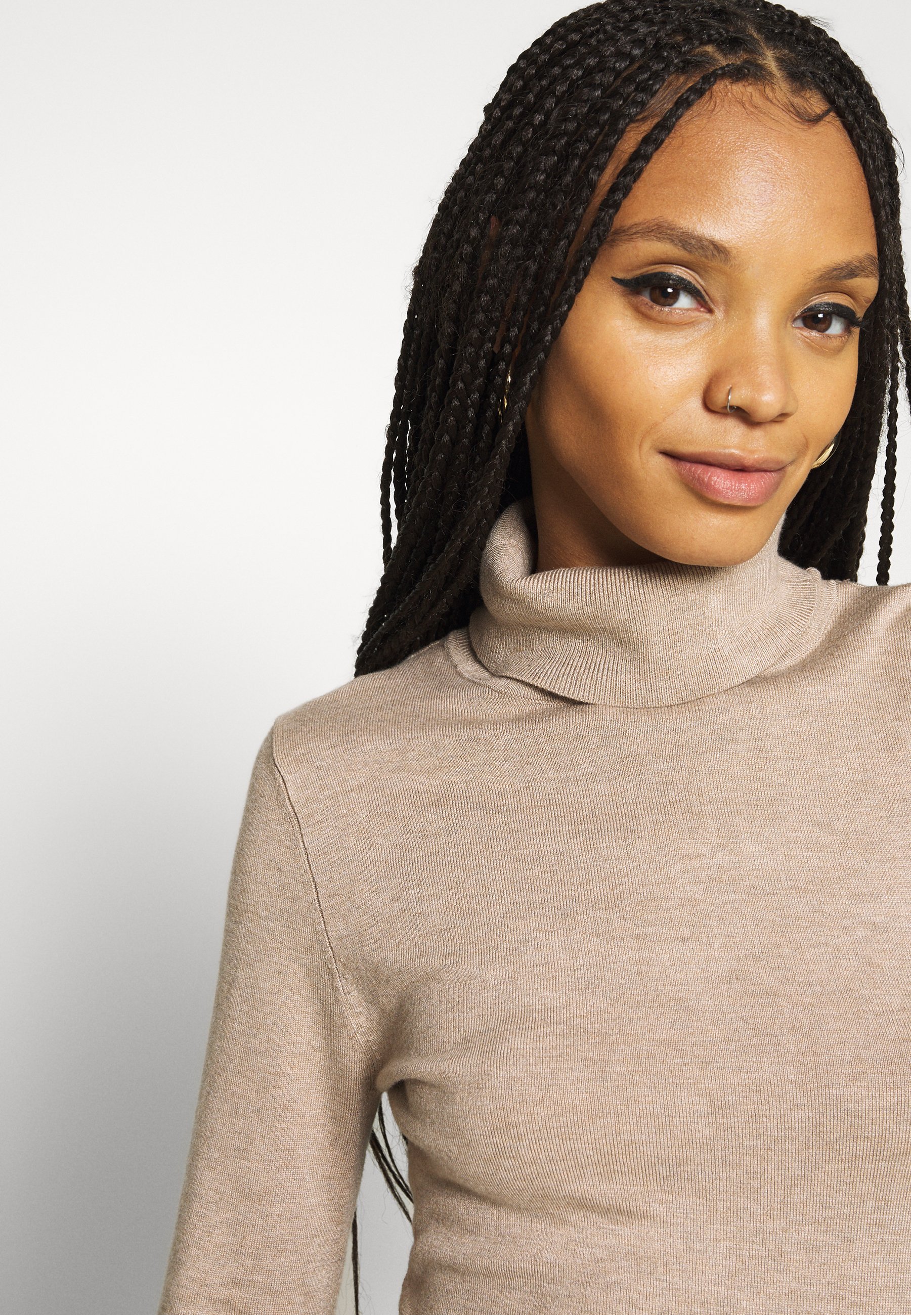 Even\u0026Odd BASIC TURTLE NECK JUMPER 