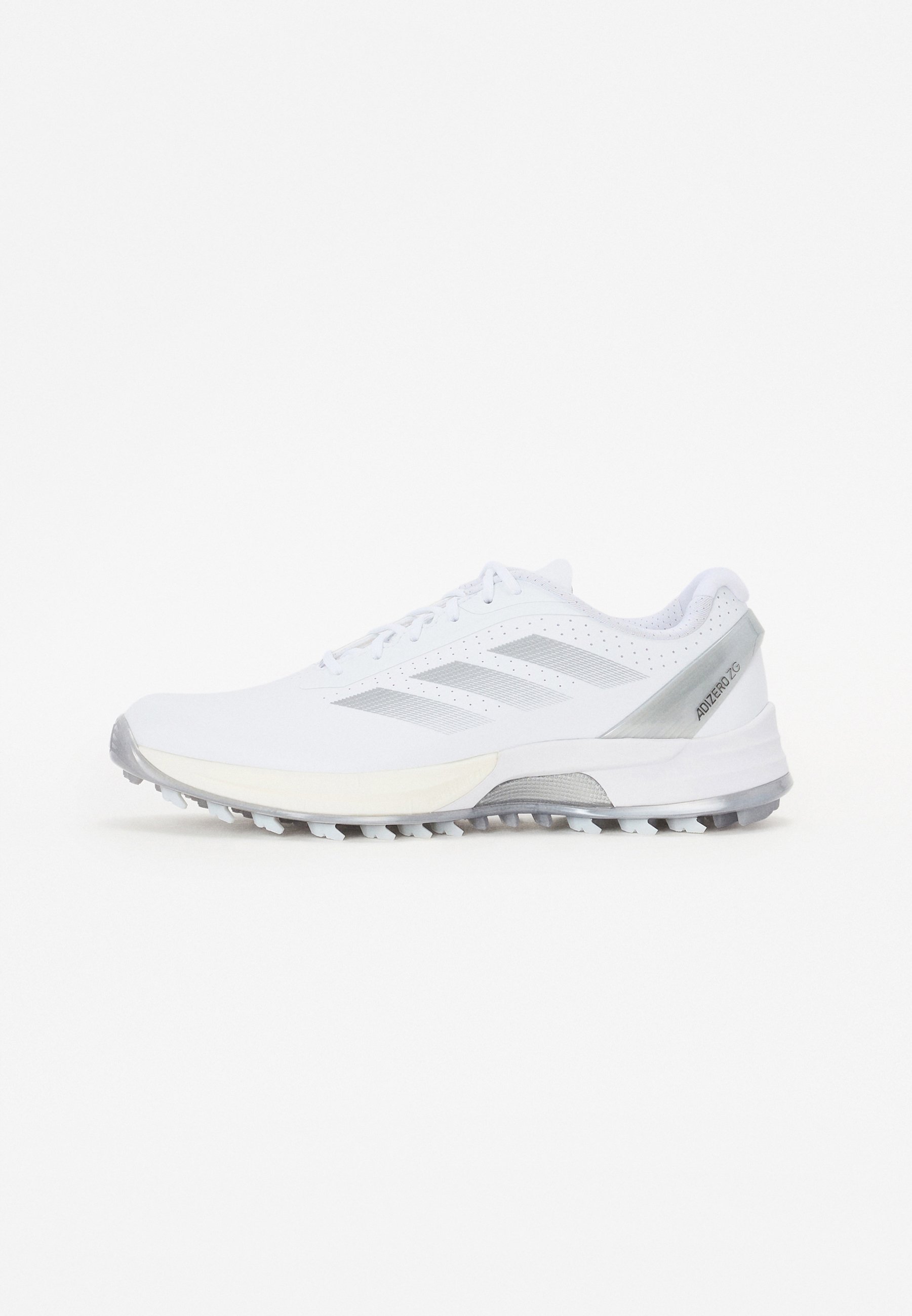 adidas gazelle silver green womens Adidas Adizero ZG Spikeless Golf Shoes - White/Red