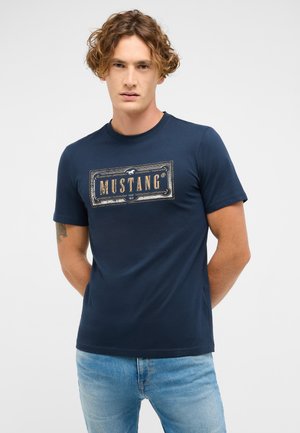 STYLE AUSTIN - T-Shirt print - blau