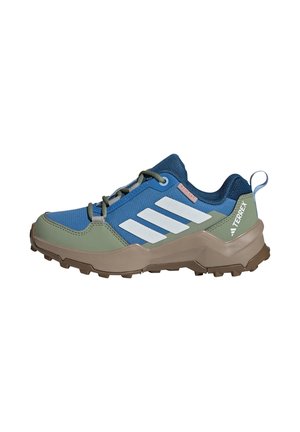 AX4R R.RDY K - Hiking shoes - ray blue/off white/tent green