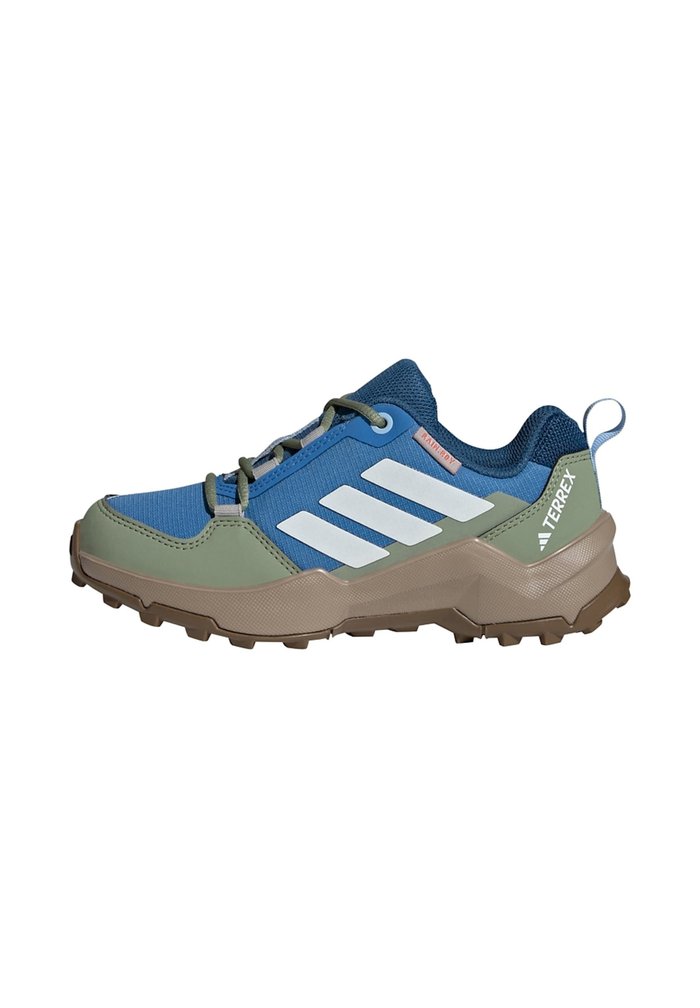 adidas AX4R UNISEX - Zapatillas de senderismo - ray blue/off white/tent green