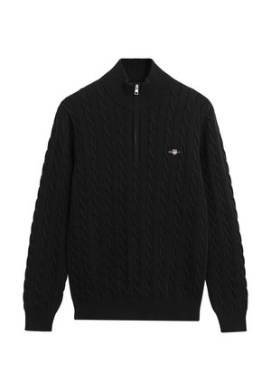 CABLE HALF  - Pulover - black