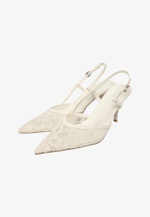 Calliope, SCARPE TINTA UNITA - Decolleté - ecru