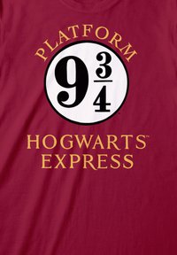 Harry Potter HARRY POTTER HOGWARTS EXPRESS - Triko s potiskem - maroon