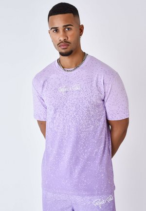 SPRAY - Camiseta estampada - mauve