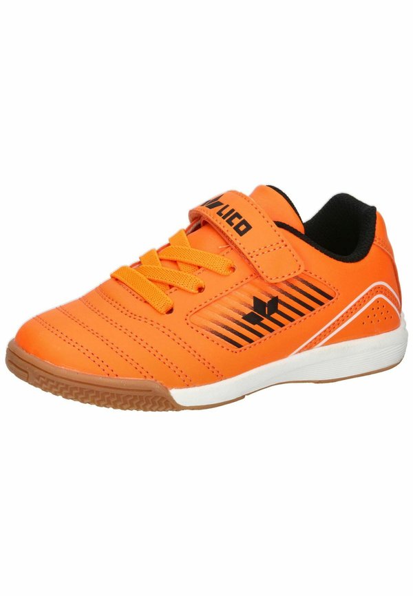 Walkingschuh – orange schwarz