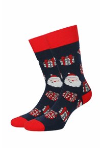 Niewybrane, navy grey red