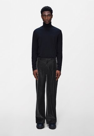 Rains RAIN WIDE FAWN UNISEX - Hlače - black