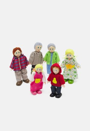 PUPPENFAMILIE HELLE HAUTFARBE UNISEX - Doll - mehrfarbig