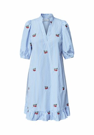 Hverdagskjole - blue cherry