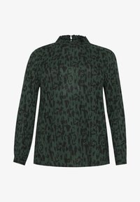 Non sélectionné, green black graphic print