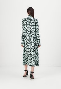 Marimekko CAVEA TUMMA - Jerseykjole - dark green/turquoise/black