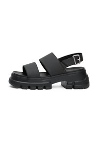 CHUNKY CITY - Platforminiai sandalai - black