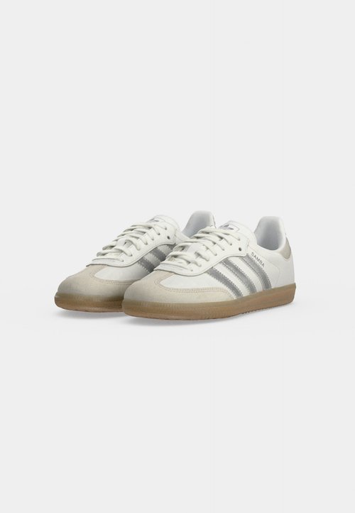 adidas SAMBA OG UNISEX - Trainers - white/silver-coloured/gum — foto 3