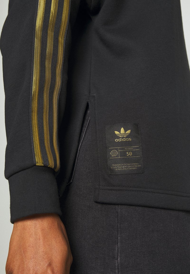 Día del Niño Contracción cigarrillo adidas Originals TREFOIL QUARTER ZIP LONG SLEEVE PULLOVER - Sudadera - black/negro - Zalando.es Día del Niño Contracción cigarrillo adidas Originals TREFOIL QUARTER ZIP LONG SLEEVE PULLOVER - Sudadera - black/negro - Zalando.es