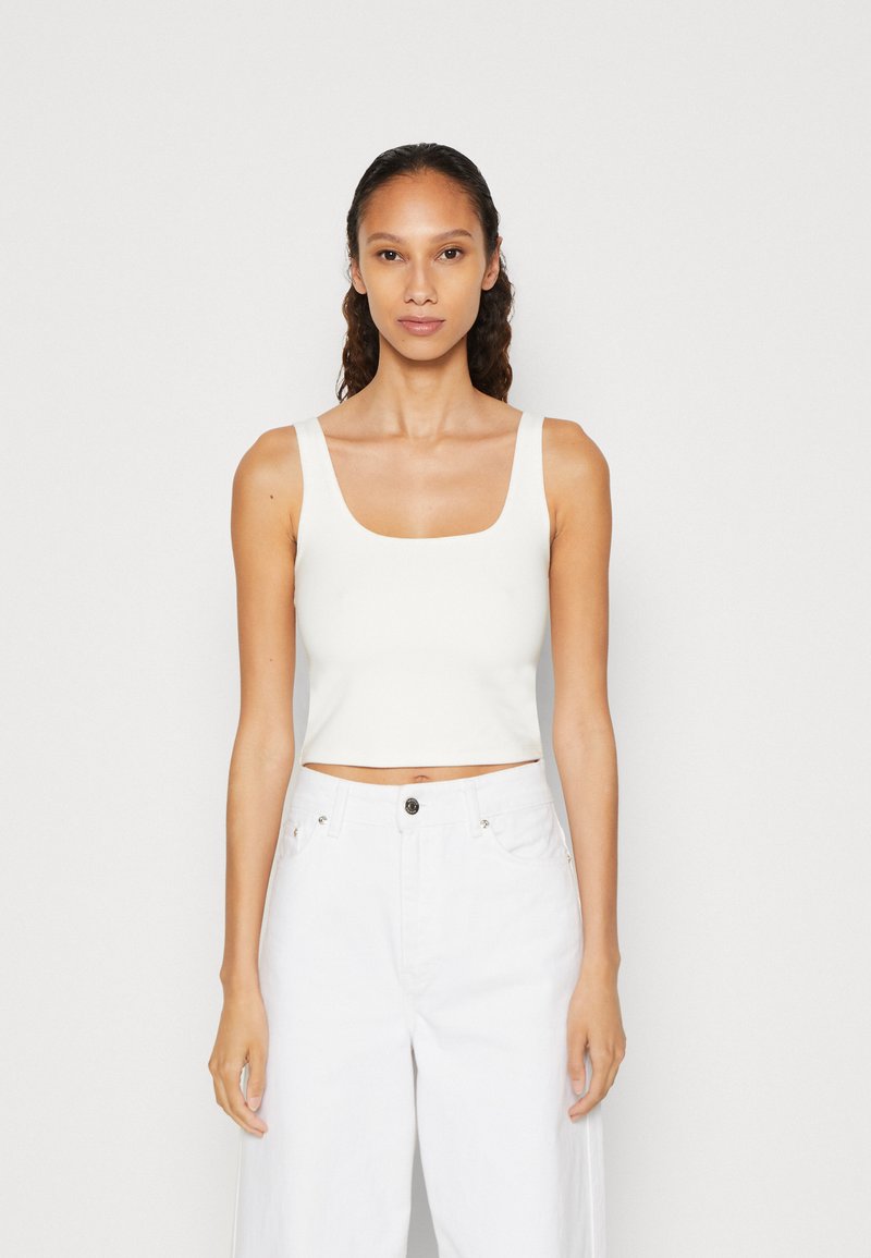 GAP CROP BRAMI Top new off white/offwhite Zalando.co.uk