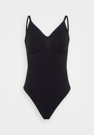 Vero Moda VMSILLA SHAPE OPEN BACK - Glaustinukė - black