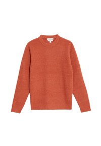 CREW NECK  - Pullover - burnt orange